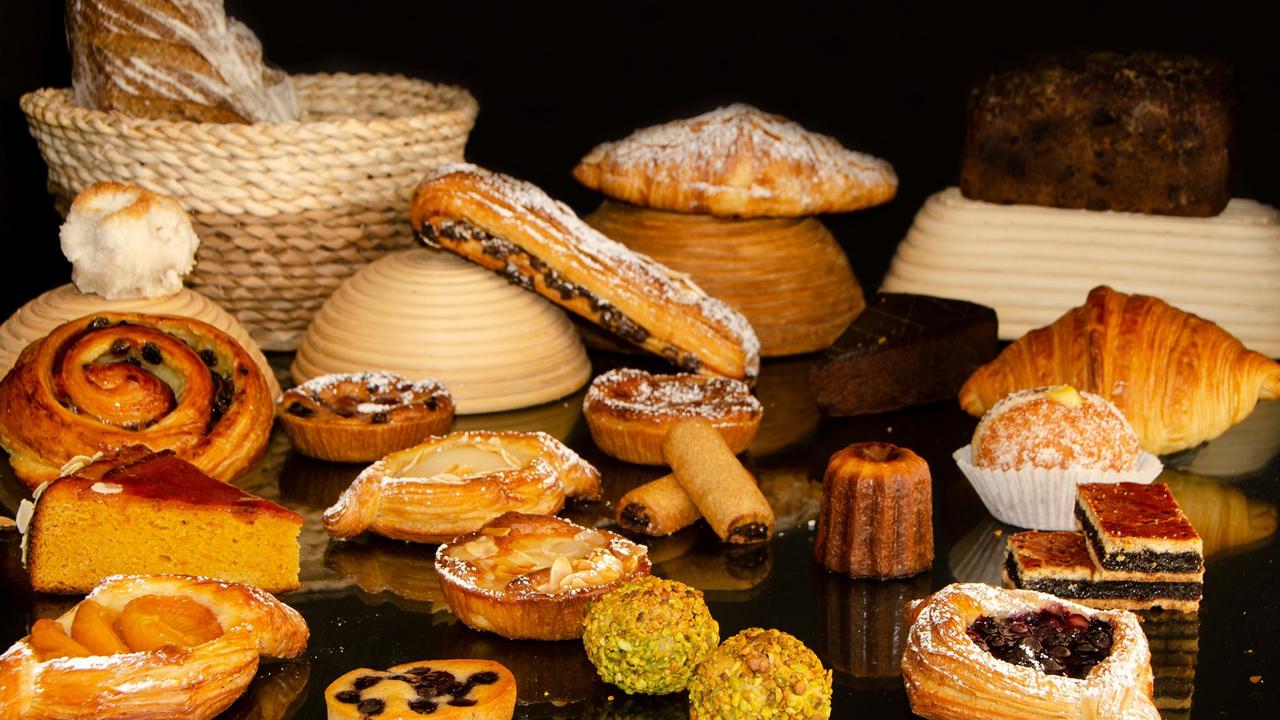 Bread and pastries at Rye and Dough in St Kilda